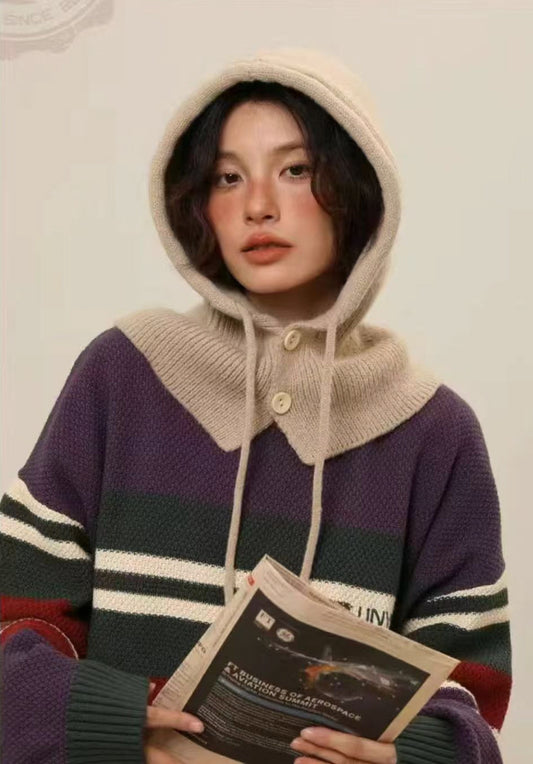 투버튼 도톰바라클라바