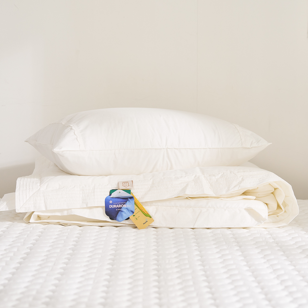 단아 고밀도 냉감 여름 침구세트 (차렵이불+패드 + 베개커버 2개)4종세트 DANA High-Density Cooling Summer Bedding Set (Quilted Comforter+Pad + 2 Pillow Covers)