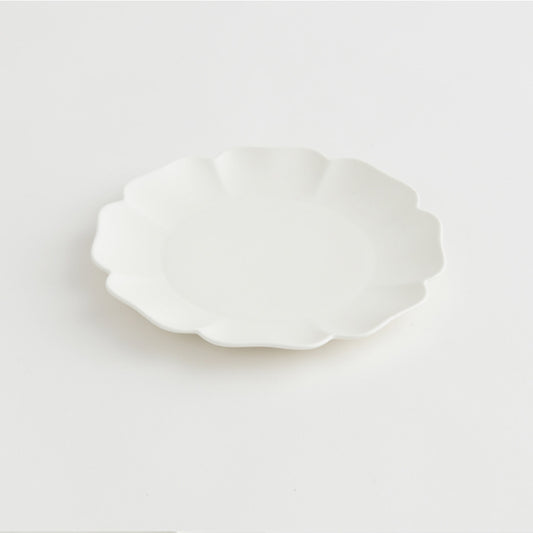 모이 플라워 접시 L – 유광 8.5인치 (Moi Glossy Flower Plate L – 8.5in)