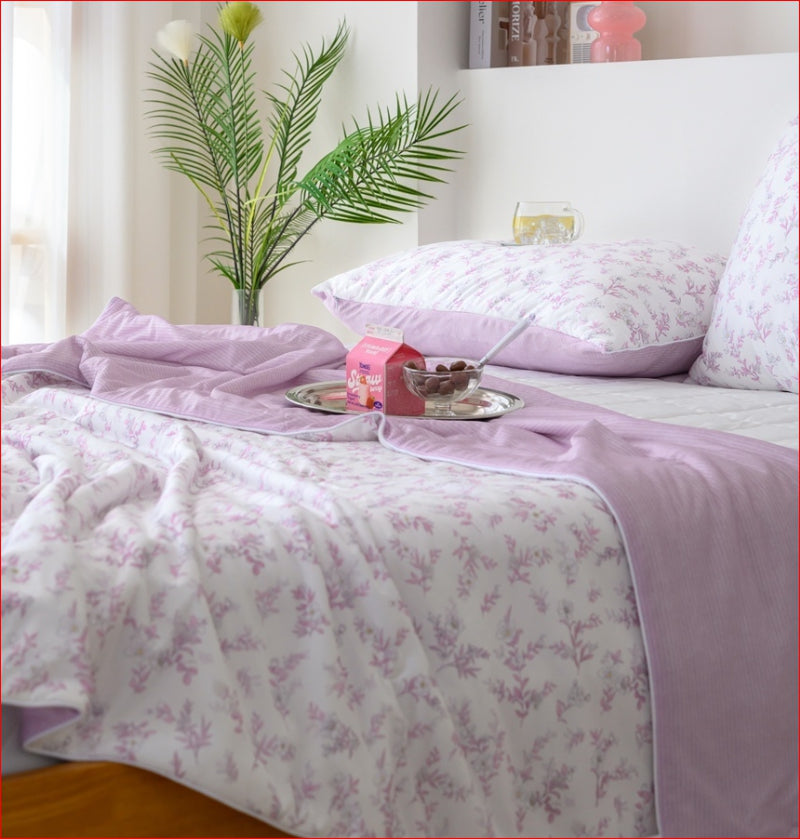 Living Value Dream Cooling Blanket + 2 Pillows Set (3pcs) 리빙밸류 드림 냉감이불 + 베개 2개 세트 3종 구성