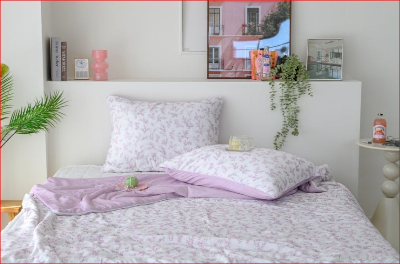 Living Value Dream Cooling Blanket + 2 Pillows Set (3pcs) 리빙밸류 드림 냉감이불 + 베개 2개 세트 3종 구성
