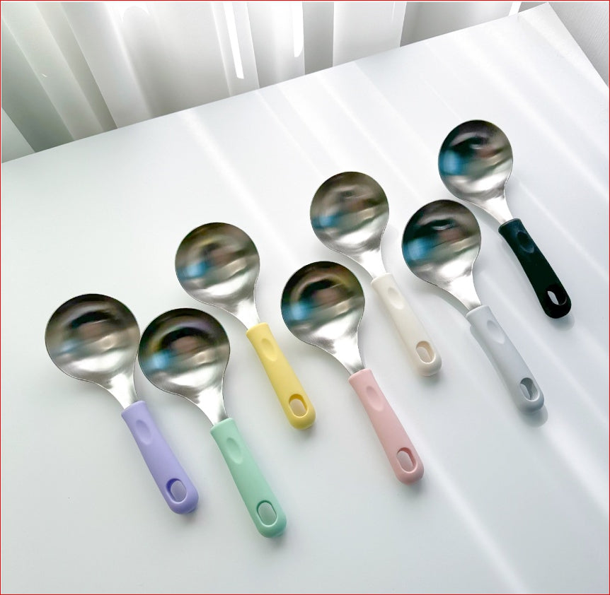 Silicone & Stainless Mini Ladle – Jeon Hyun Moo’s Ladle (Color Edition)플라라 실리콘 스텐 미니 국자 전현무 국자 (컬러버전)