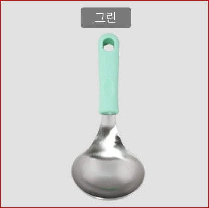 Silicone & Stainless Mini Ladle – Jeon Hyun Moo’s Ladle (Color Edition)플라라 실리콘 스텐 미니 국자 전현무 국자 (컬러버전)