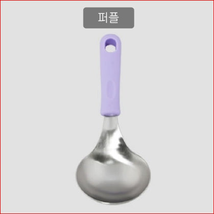 Silicone & Stainless Mini Ladle – Jeon Hyun Moo’s Ladle (Color Edition)플라라 실리콘 스텐 미니 국자 전현무 국자 (컬러버전)