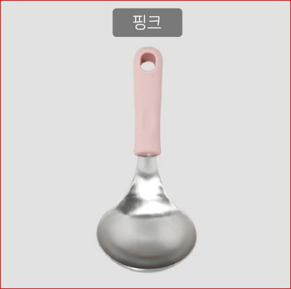 Silicone & Stainless Mini Ladle – Jeon Hyun Moo’s Ladle (Color Edition)플라라 실리콘 스텐 미니 국자 전현무 국자 (컬러버전)