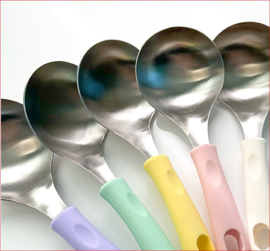 Silicone & Stainless Mini Ladle – Jeon Hyun Moo’s Ladle (Color Edition)플라라 실리콘 스텐 미니 국자 전현무 국자 (컬러버전)