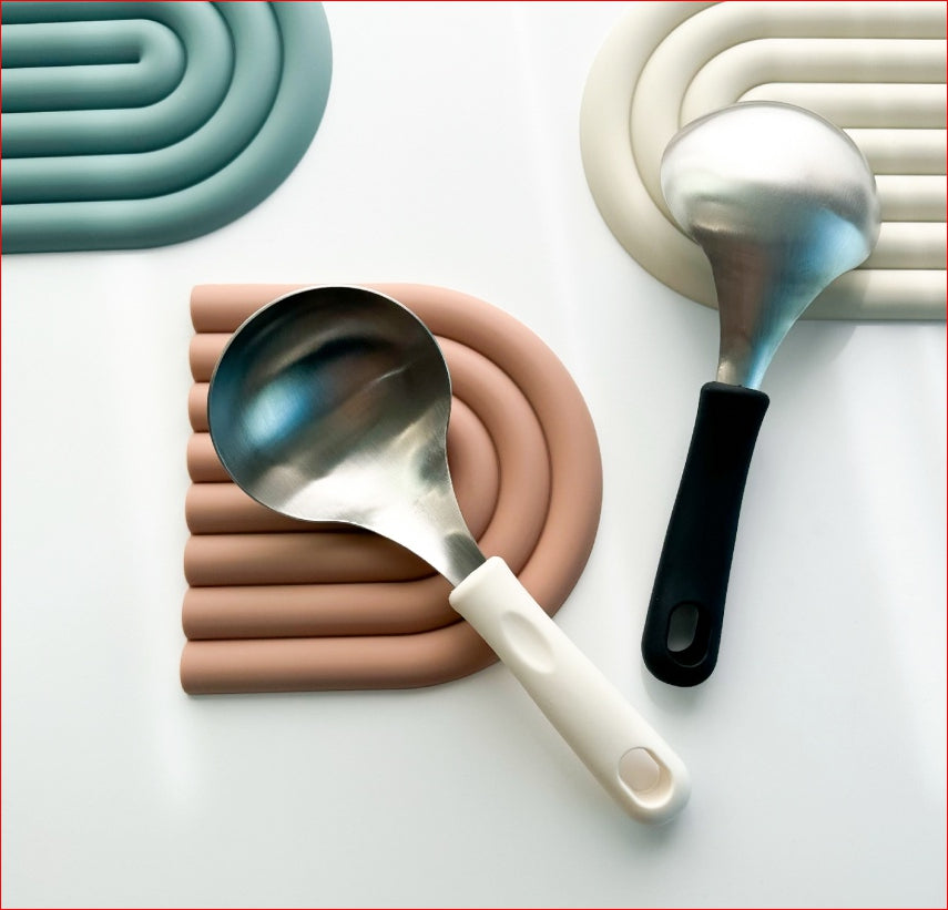 Silicone & Stainless Mini Ladle – Jeon Hyun Moo’s Ladle (Color Edition)플라라 실리콘 스텐 미니 국자 전현무 국자 (컬러버전)