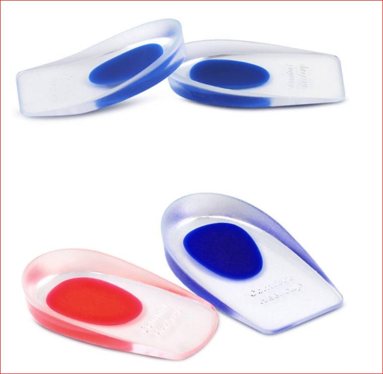 Shock Absorbing Heel Lifts for Women 실리콘 뒷꿈치 에어 키높이 쿠션 깔창 [2세트]
