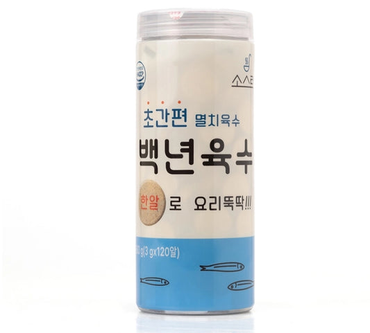 소스락 백년육수 타블렛 3 g × 120정 (Sauce R.O.K Stock Tablet – 3 g × 120 ea)
