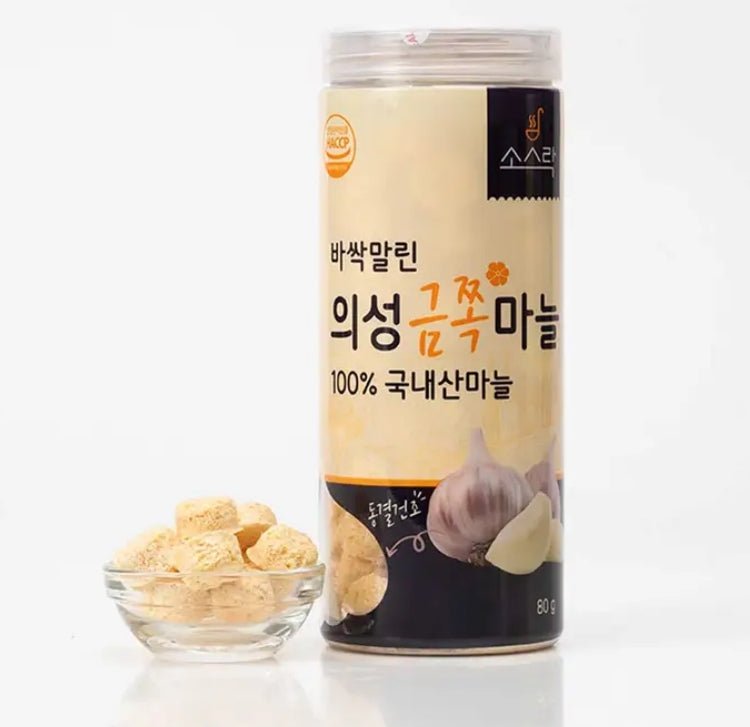 소스락 바싹말린 의성마늘 80g