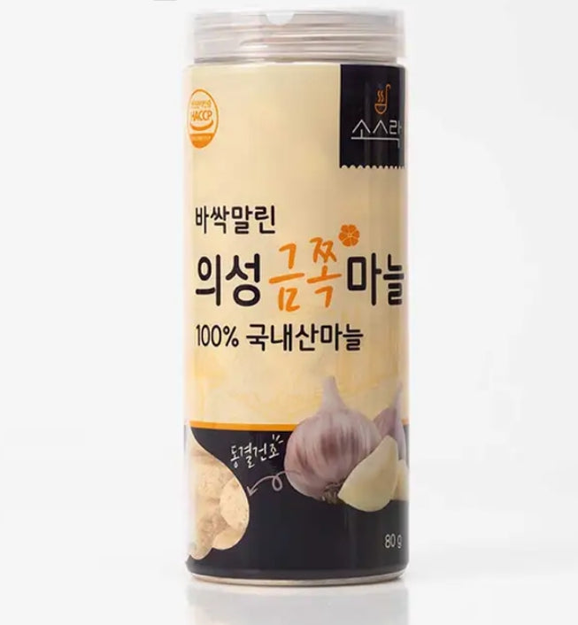 소스락 바싹말린 의성마늘 80g