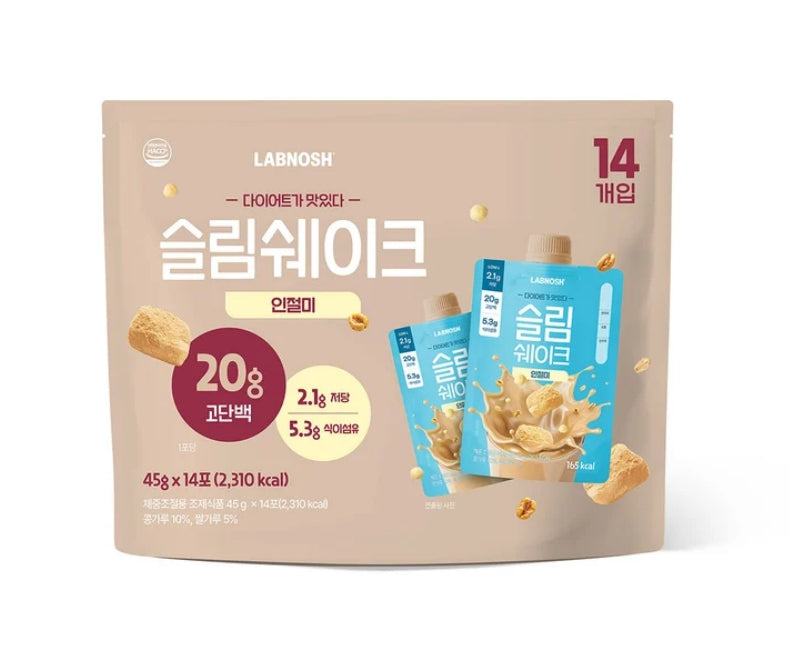 랩노쉬 슬림쉐이크 45g x 14개 - 인절미