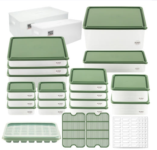 비트리 시즌2 냉동실 냉장고 정리 냉동 용기 반찬통 26종 세트