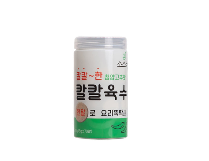 소스락 칼칼 육수 3g*70코인