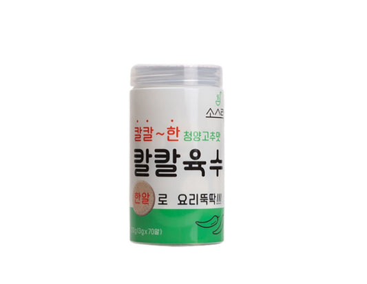 소스락 칼칼 육수 3g*70코인
