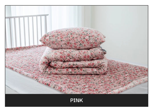 정원 극세사 차렵이불 2color