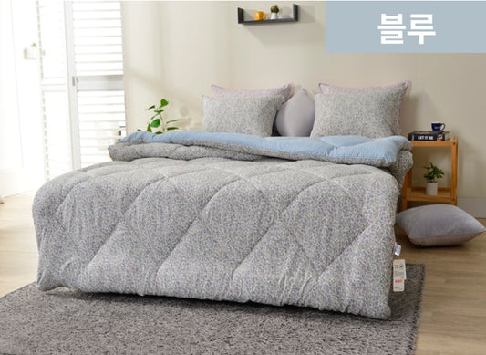 리빙밸류 소피아 차렵이불4종세트 차렵이불+패드+베개커버2종