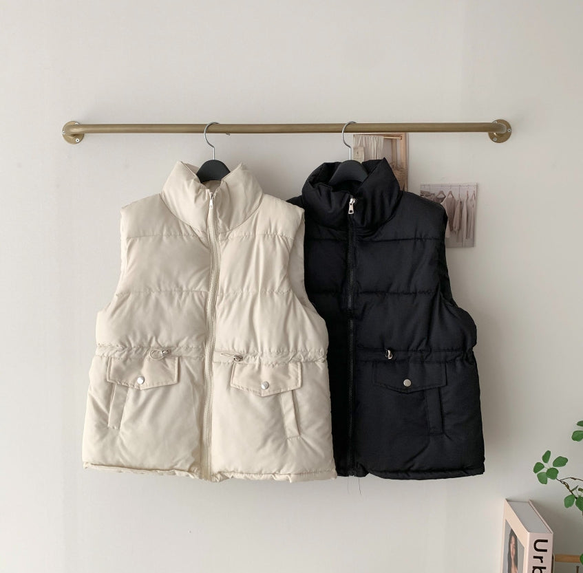 819펌핑패딩조끼 2COLOR