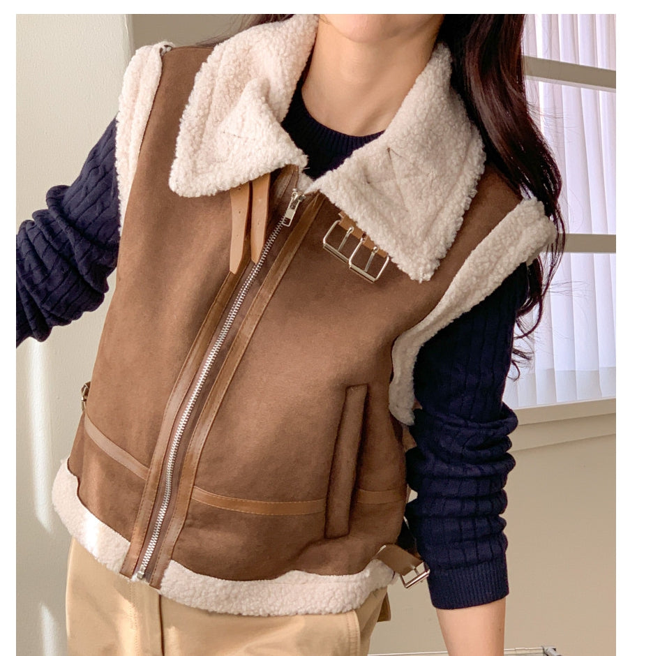 벨크로무스탕조끼 3COLOR