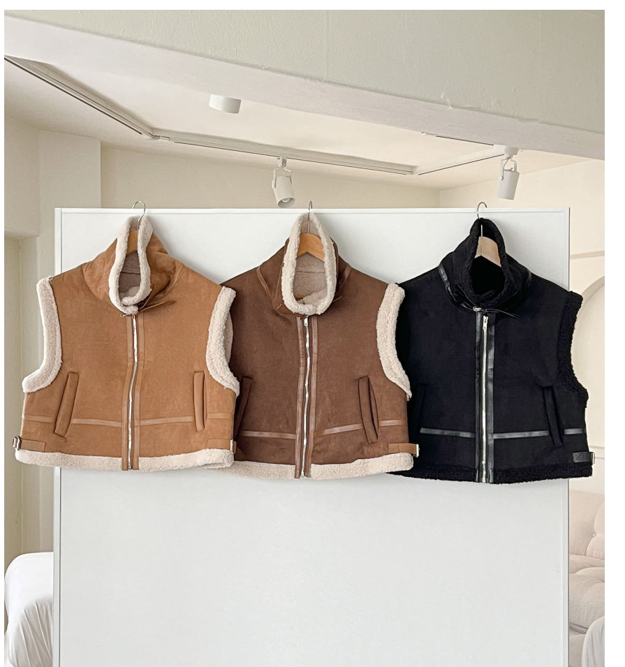 벨크로무스탕조끼 3COLOR