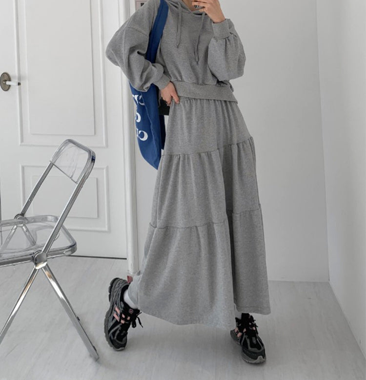 기모후디 캉캉롱스커트 세트 77까지가능