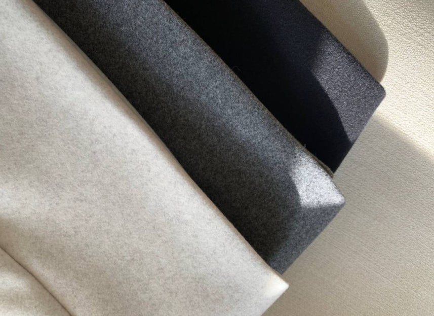 럭키룸 롱 뒷밴딩 울 팬츠(55~77)