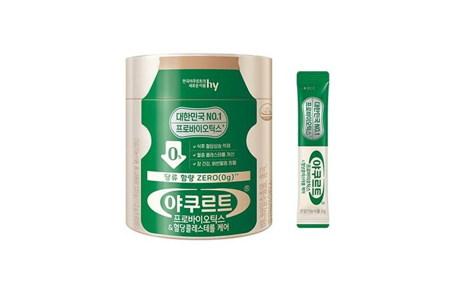 한국야쿠르트 프로바이오틱스 혈당콜레스테롤 케어2g x 60포
