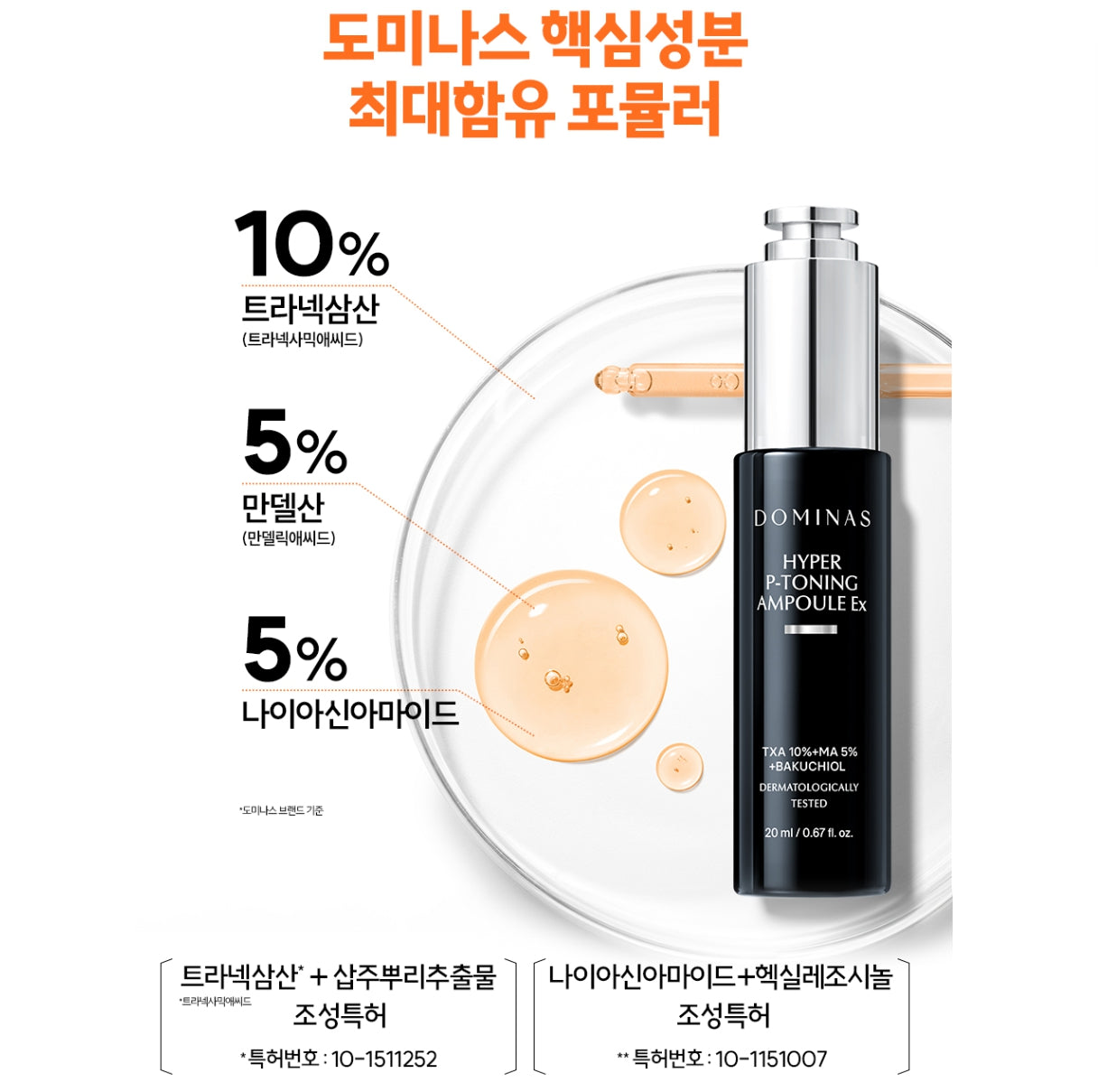 도미나스 하이퍼 피토닝 앰플 EX 20ml + 7ml x 2