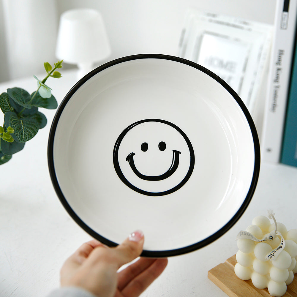 플라라 스마일 도자기 식기세트 – 1인/2인 구성 (Plara Smile Ceramic Tableware Set – For One / For Two)