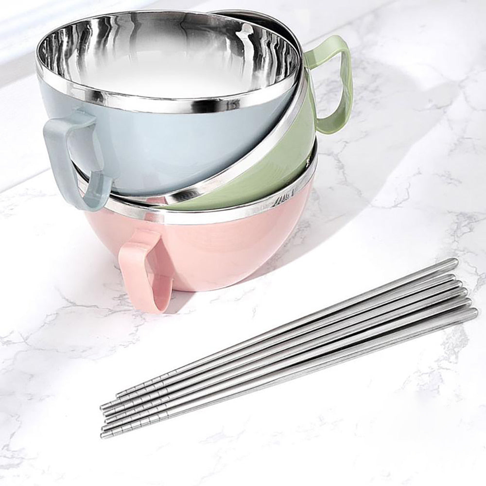 까사니 파스타볼 6P(볼3P+젓가락3P) 라면그릇