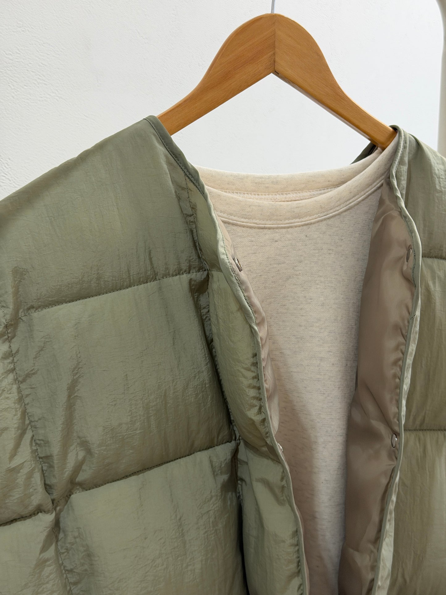 릴리안 빅사이즈 체형커버에 딱! 판초패딩조끼