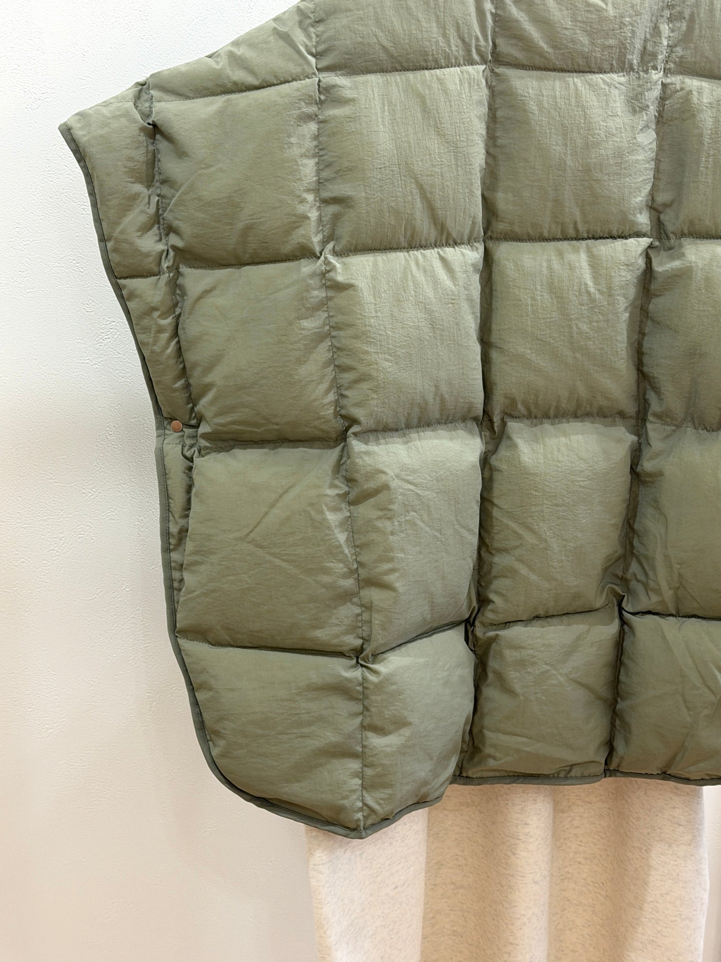 릴리안 빅사이즈 체형커버에 딱! 판초패딩조끼