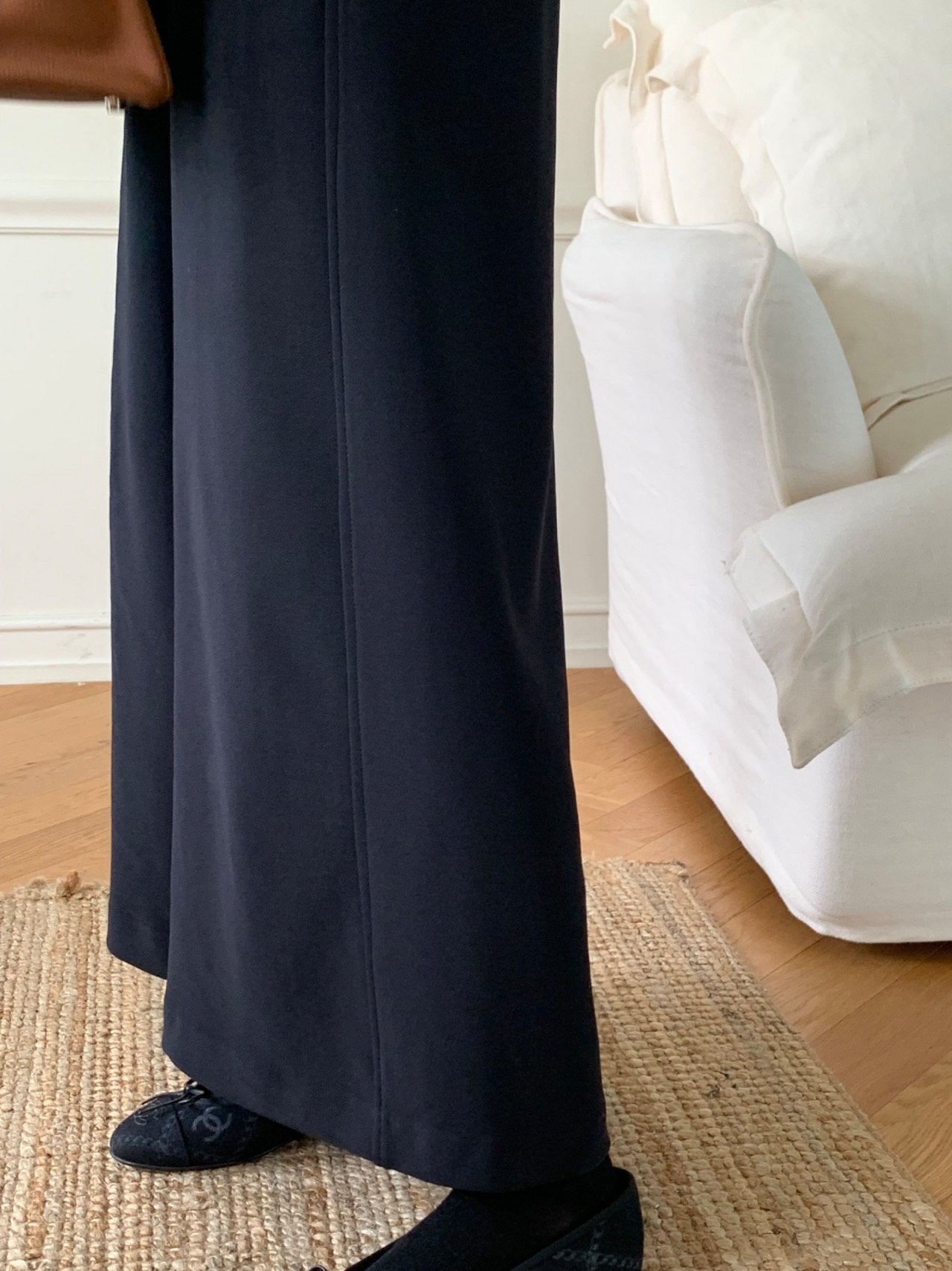 럭키룸 밍크 시그니처 밴딩 팬츠 프리사이즈