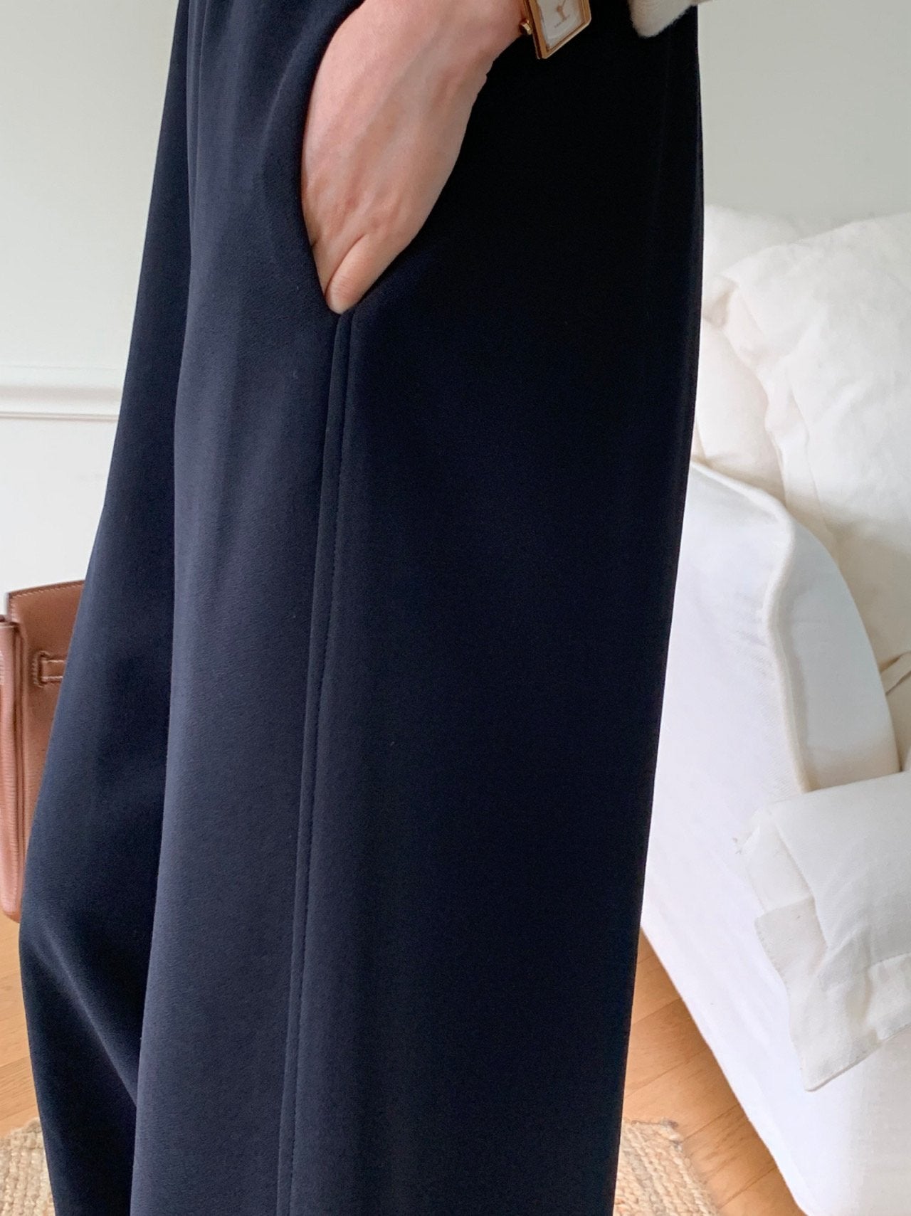 럭키룸 밍크 시그니처 밴딩 팬츠 프리사이즈