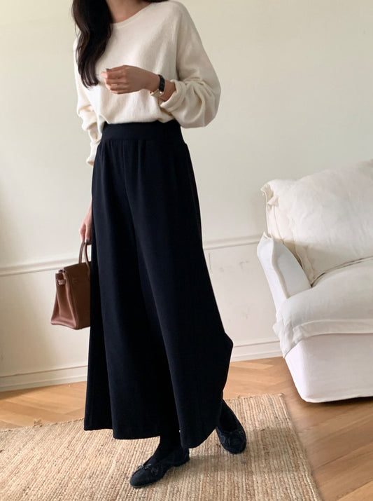 럭키룸 밍크 시그니처 밴딩 팬츠 프리사이즈