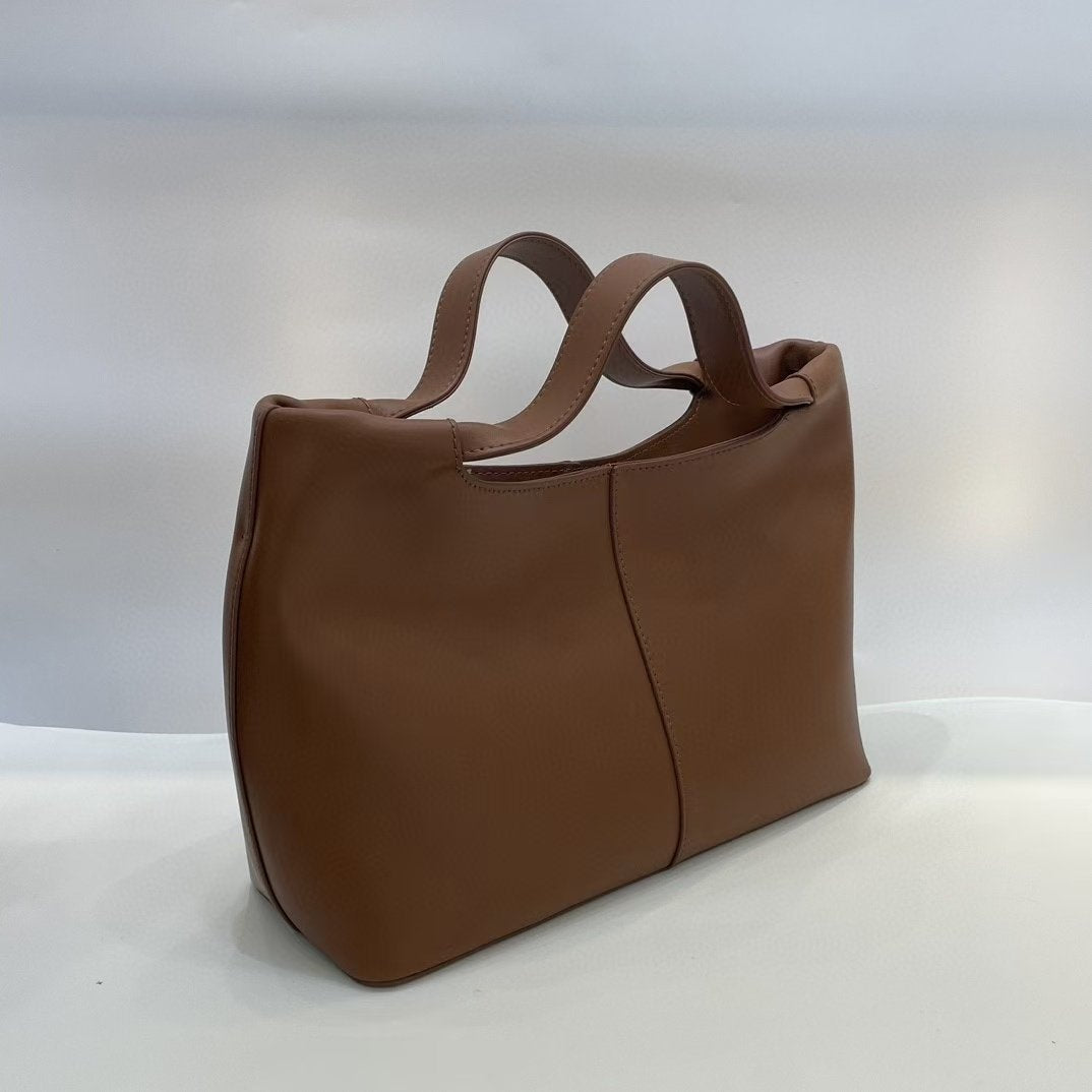 미니멀 소가죽 캠든 토트백+랜덤 백참