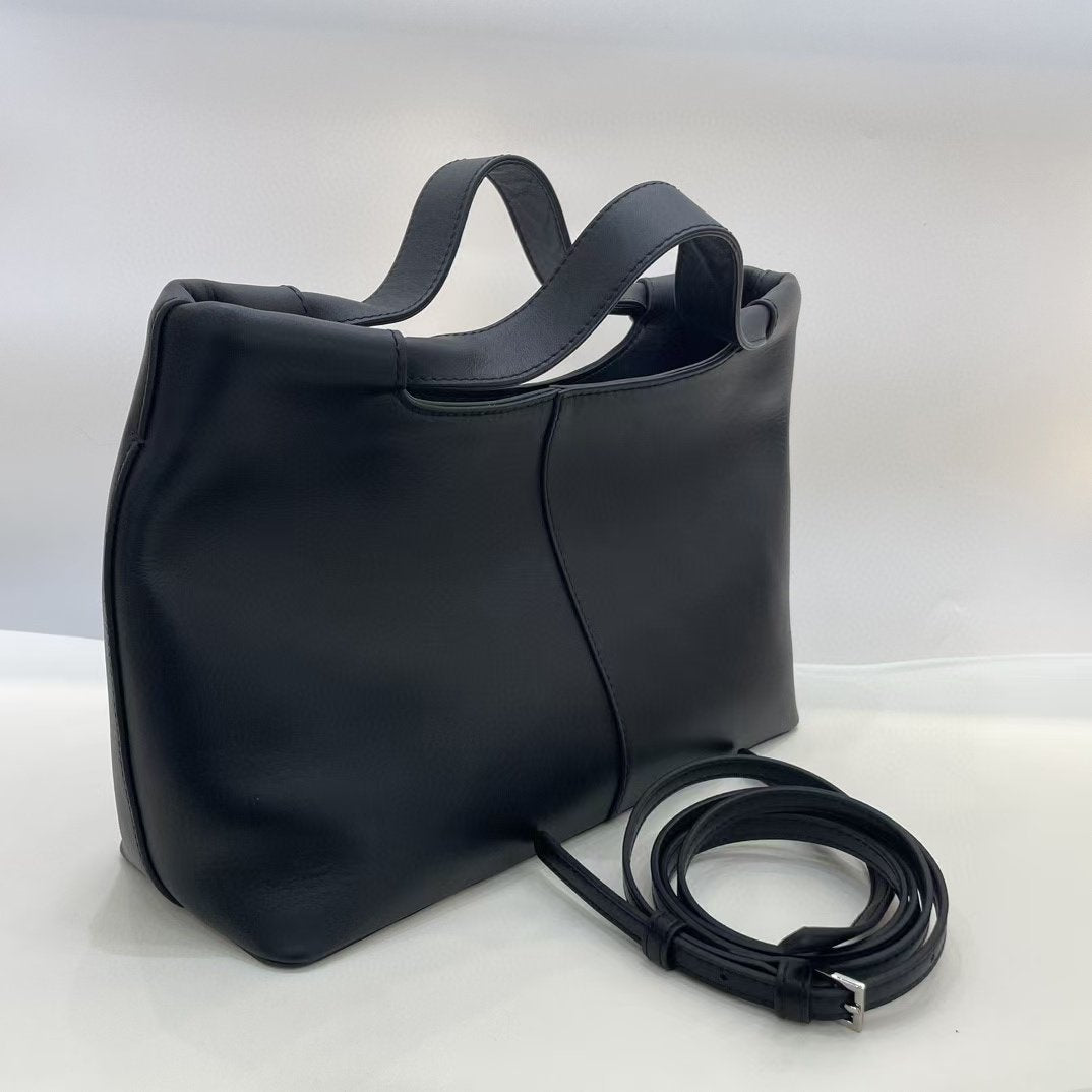 미니멀 소가죽 캠든 토트백+랜덤 백참