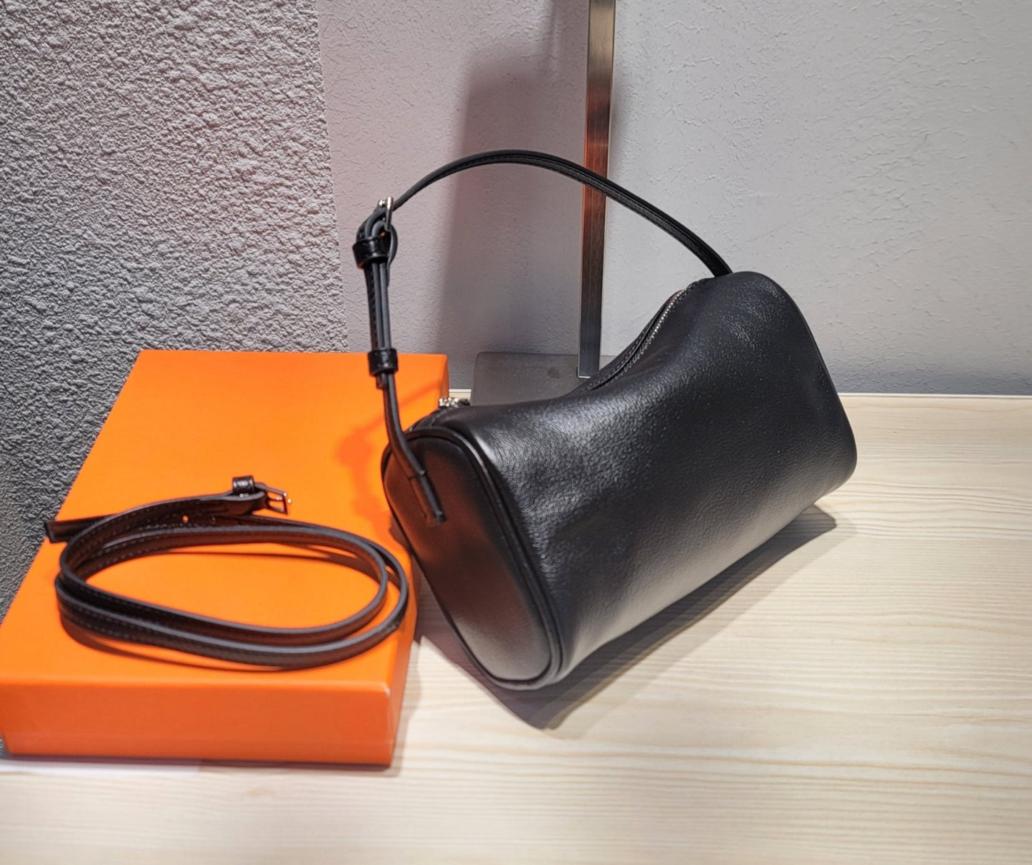 ✨ 미니멀 90s 튜브백 (소가죽·양가죽)