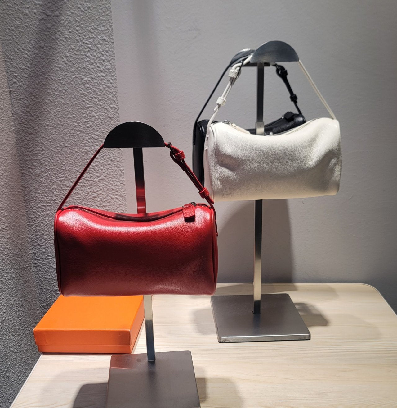 ✨ 미니멀 90s 튜브백 (소가죽·양가죽)