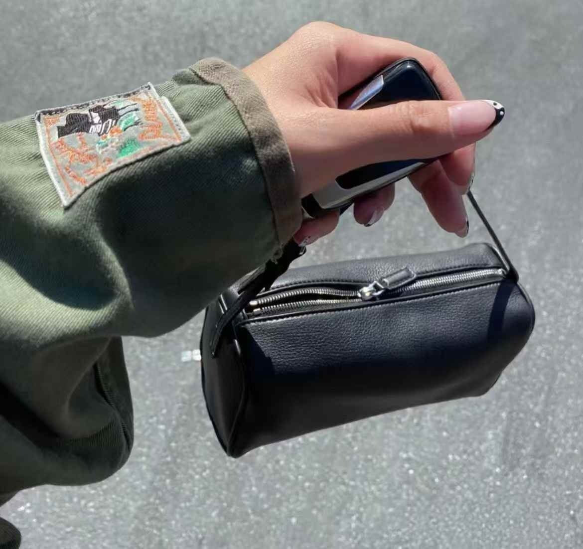 ✨ 미니멀 90s 튜브백 (소가죽·양가죽)