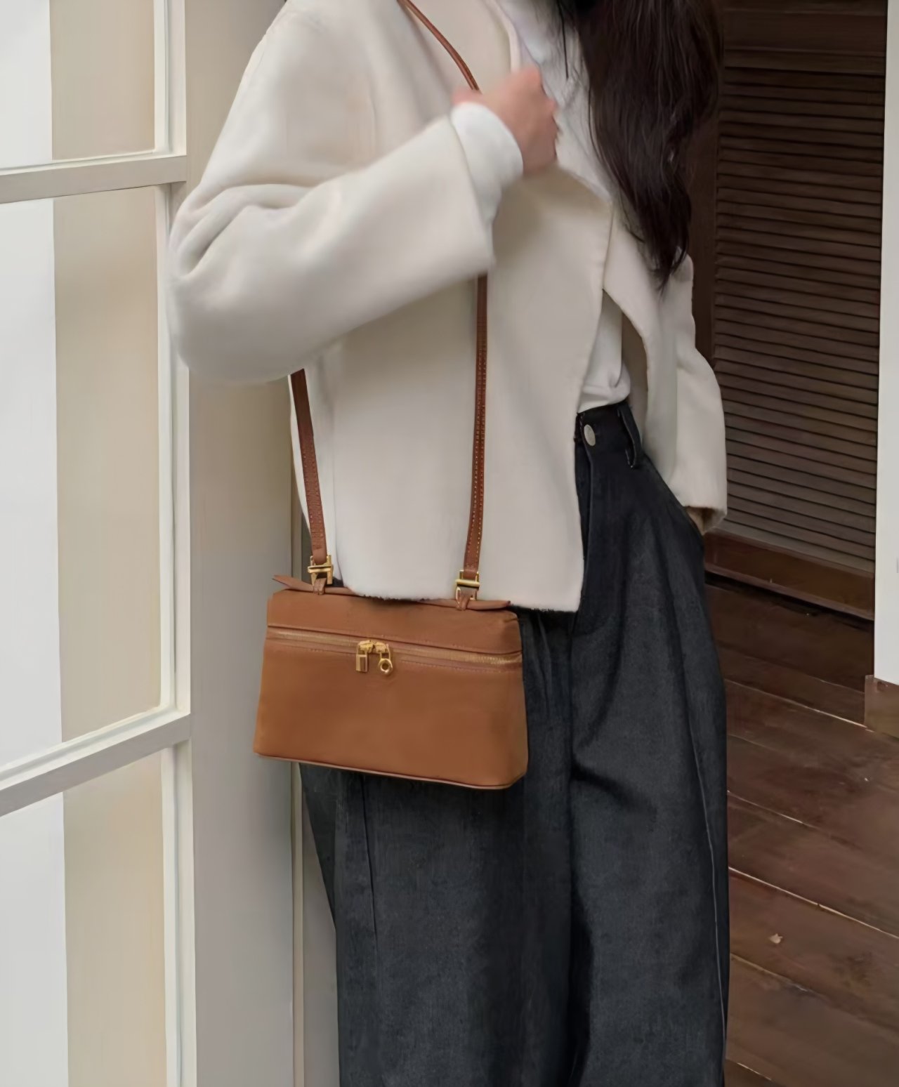 ✨ LP 누벅 미니백 (소가죽)