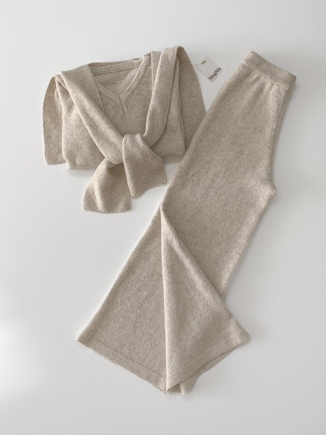 3pcs 머플러세트 울소재 디테일(다솜)