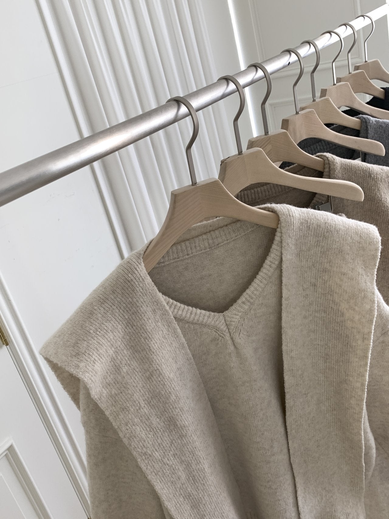 3pcs 머플러세트 울소재 디테일(다솜)