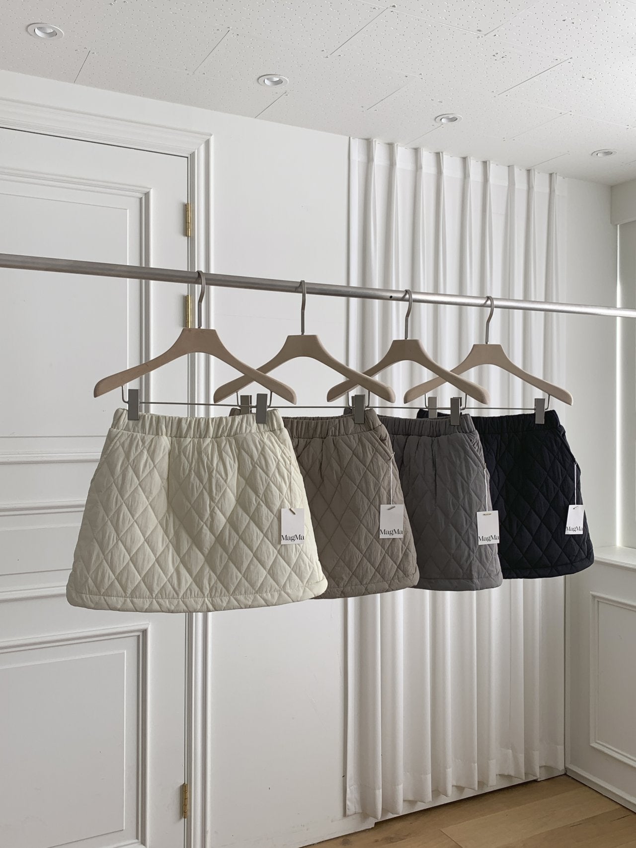 이님 패딩 스커트