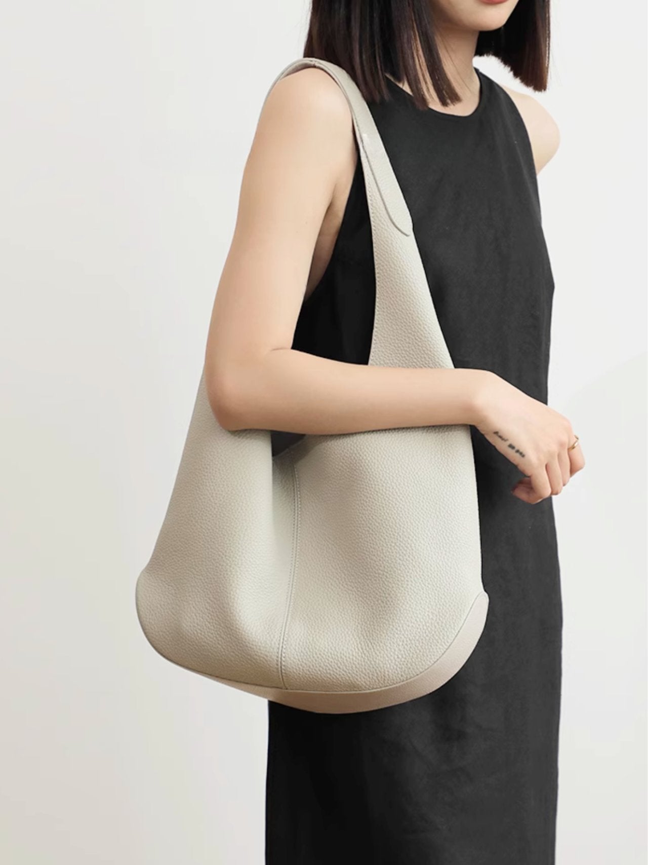 소가죽 빈들 숄더백