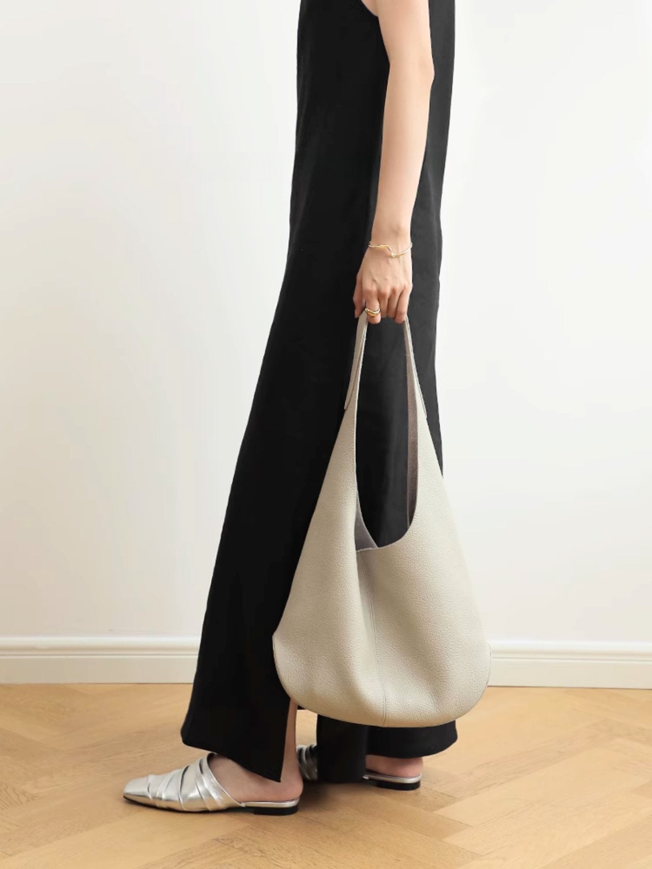 소가죽 빈들 숄더백