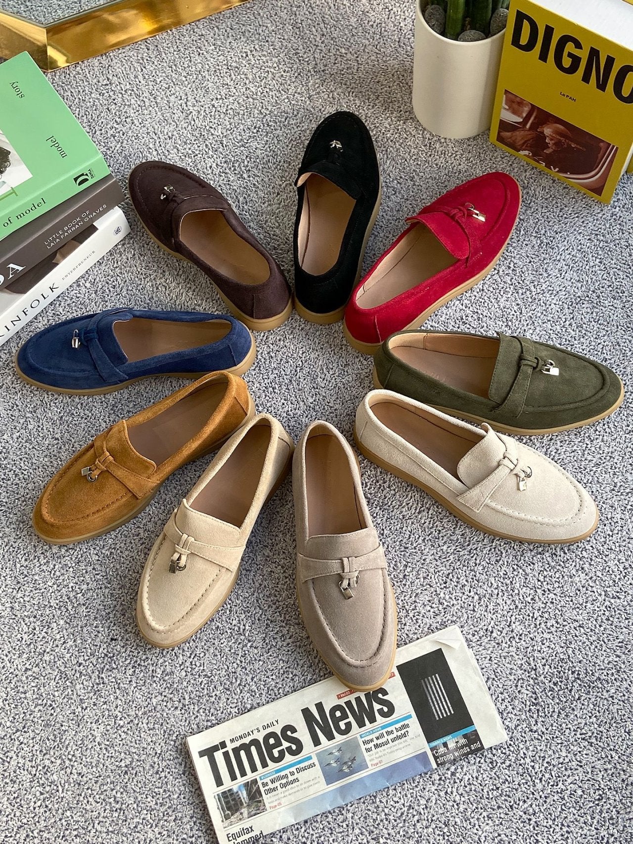 Genuine Lambskin Loafer 35~40 로로스타일 양가죽 로퍼