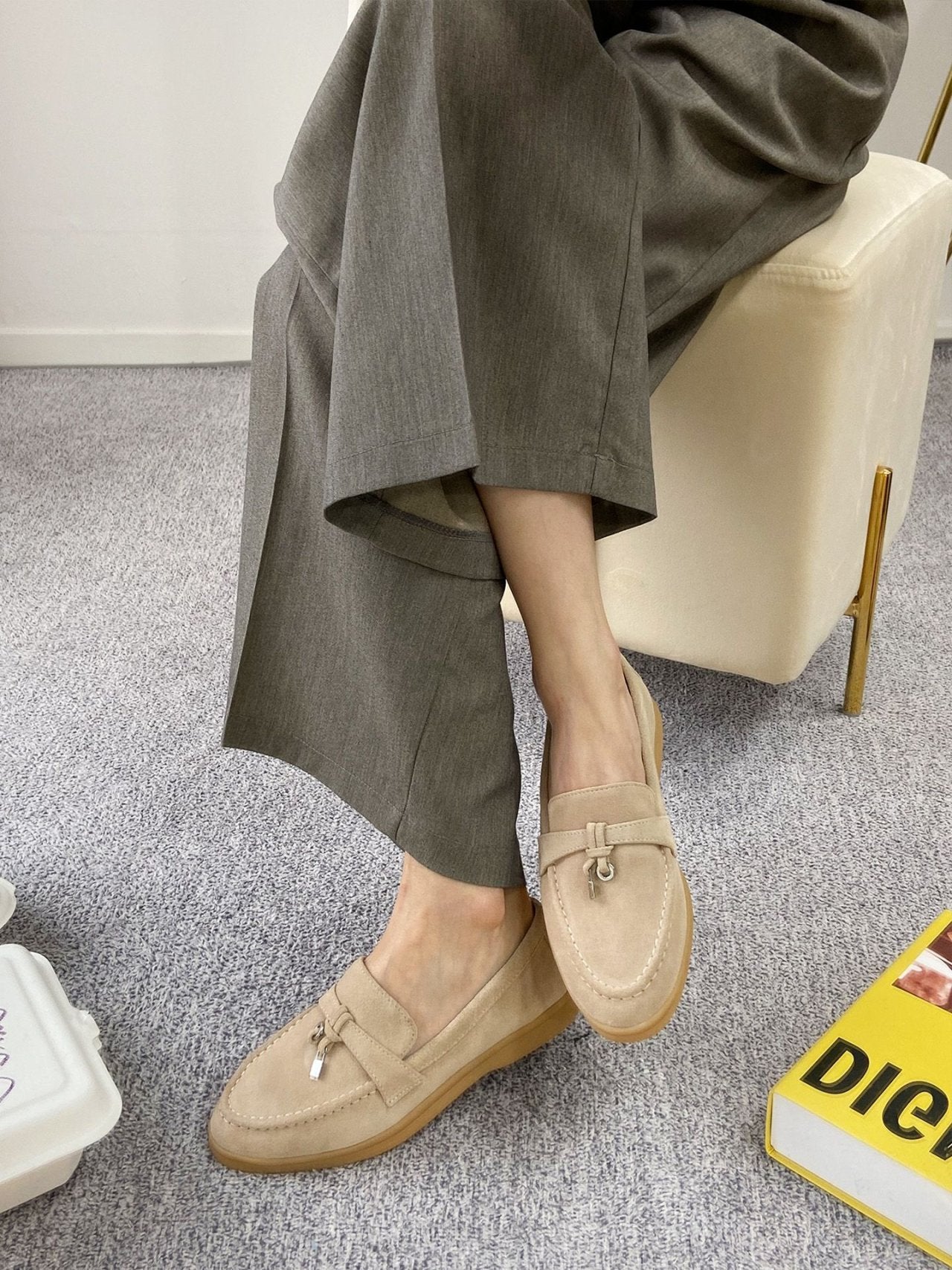 Genuine Lambskin Loafer 35~40 로로스타일 양가죽 로퍼