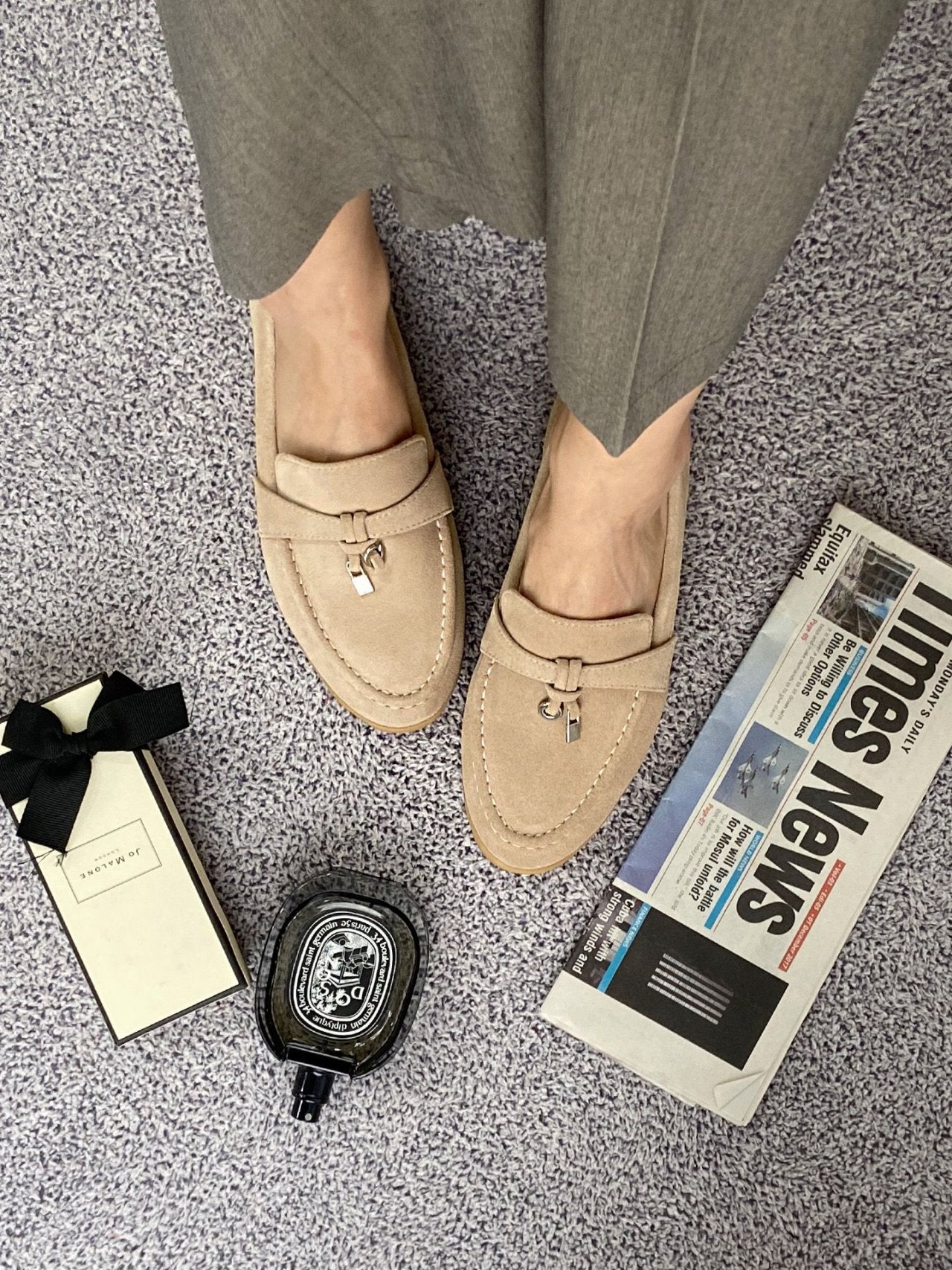 Genuine Lambskin Loafer 35~40 로로스타일 양가죽 로퍼