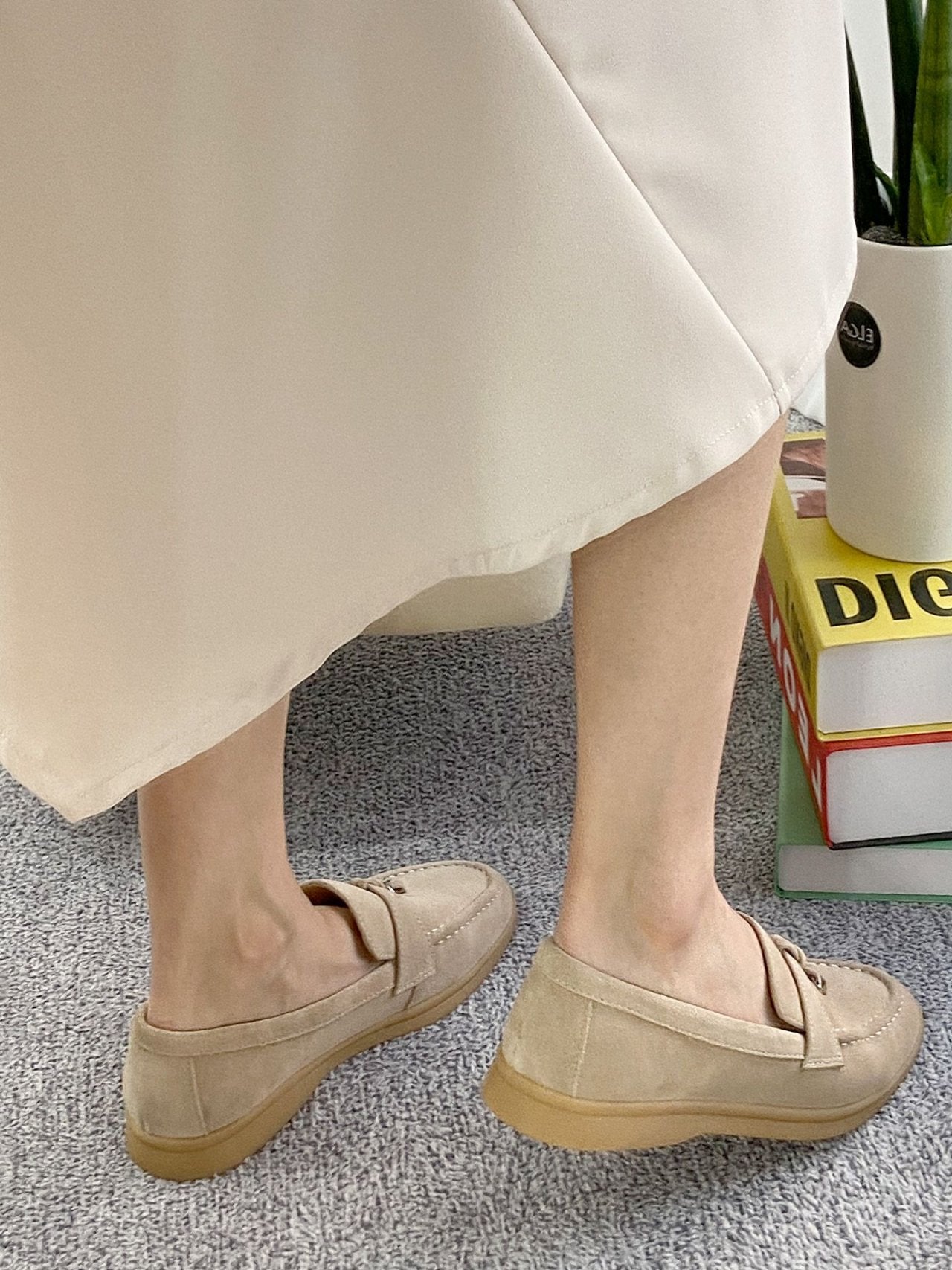 Genuine Lambskin Loafer 35~40 로로스타일 양가죽 로퍼